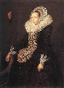 Frans Hals Portrait of Catharina Both van der Eem oil on canvas